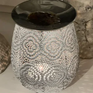 Stövchen Ylva mit Räucherplatte groß