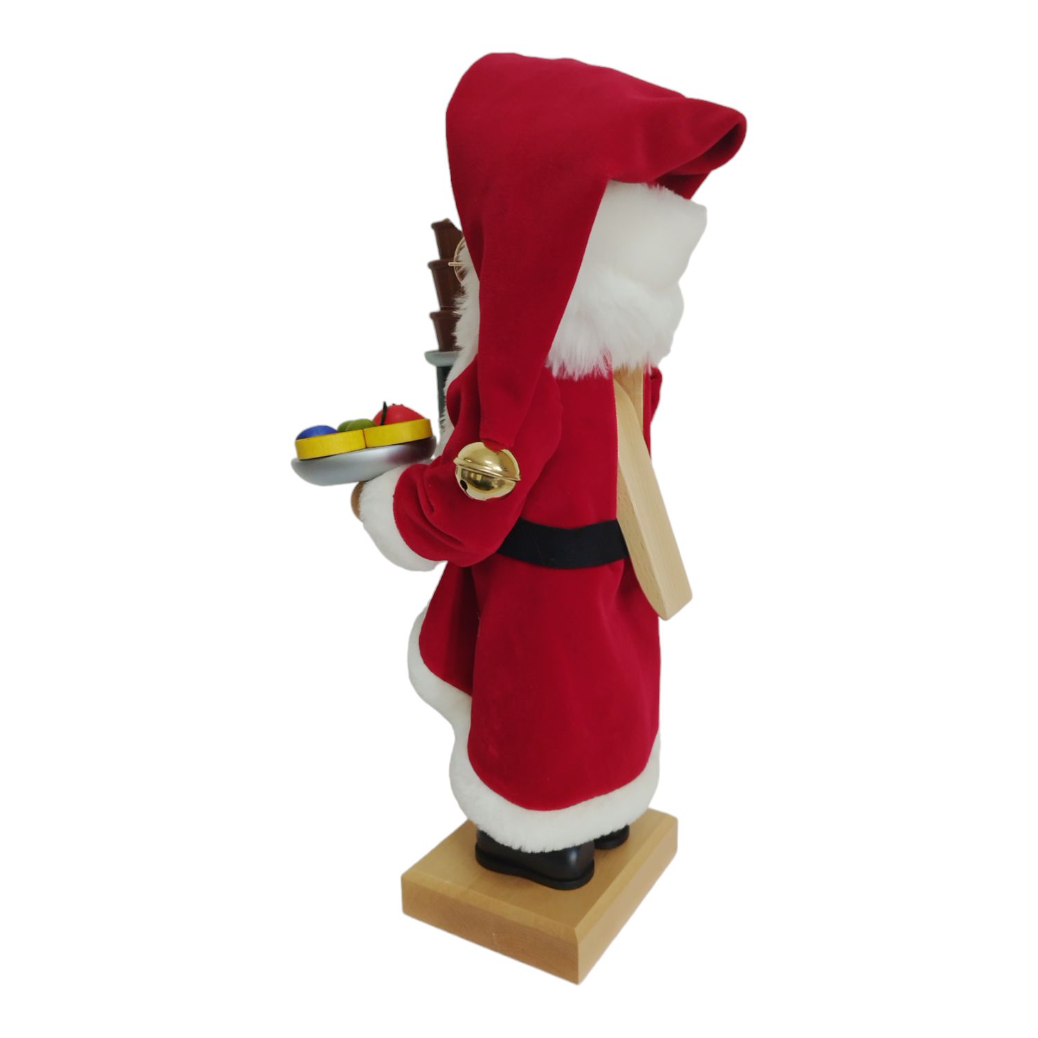 Nussknacker Weihnachtsmann mit Schokobrunnen – Bild 6