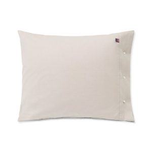 LEXINGTON Bettwäsche PIN POINT BEIGE COTTON BED, Kissen 40 x 80