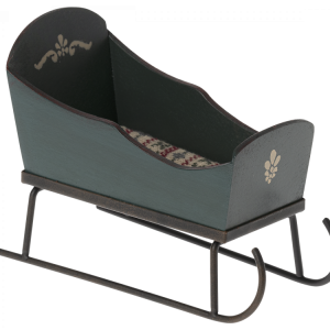 Schlitten, Maus – Grün von Maileg