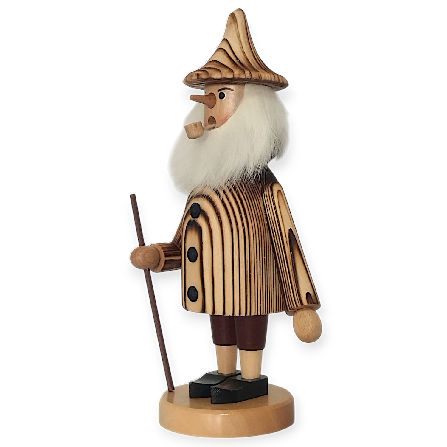 Räuchermann Wichtel, gesandelt – Bild 3