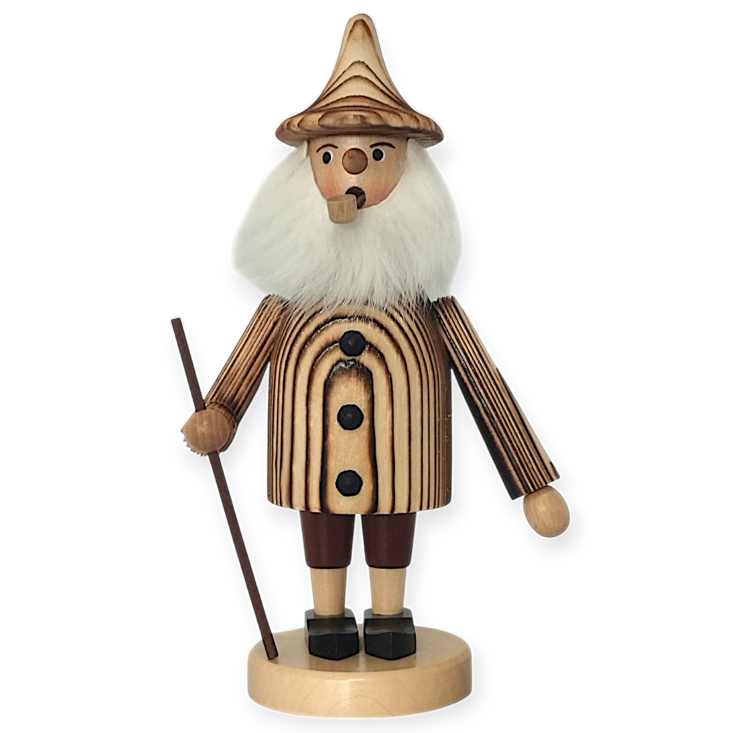 Räuchermann Wichtel, gesandelt – Bild 2