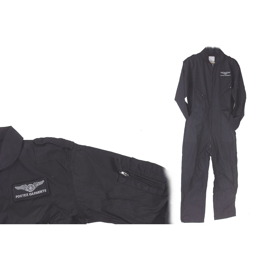 Fliegerkombi Pilotenkombi Air Force schwarz