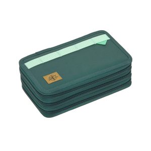 Federmäppchen – Unique Ocean, Dunkelgrün von Lässig