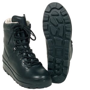 Bundeswehr Bergschuh mit Laminatfutter schwarz