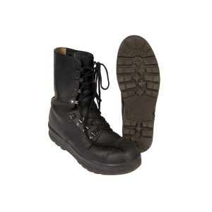 Schweizer Bergstiefel hoch schwarz neuwertig