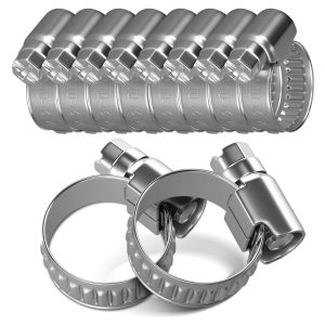 Schlauchschelle Set 10x Klemme 10-16mmØ W2 Chromstahl für Waschmaschine