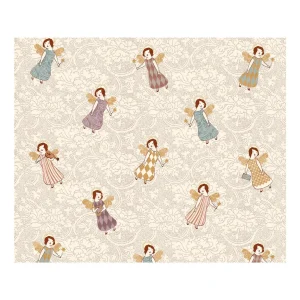 Geschenkpapier „Angels“ (Beige) – 10 m von Maileg