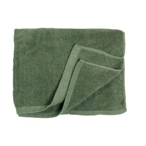 Bundeswehr Handtuch 100 x 50 Frottee oliv gebraucht