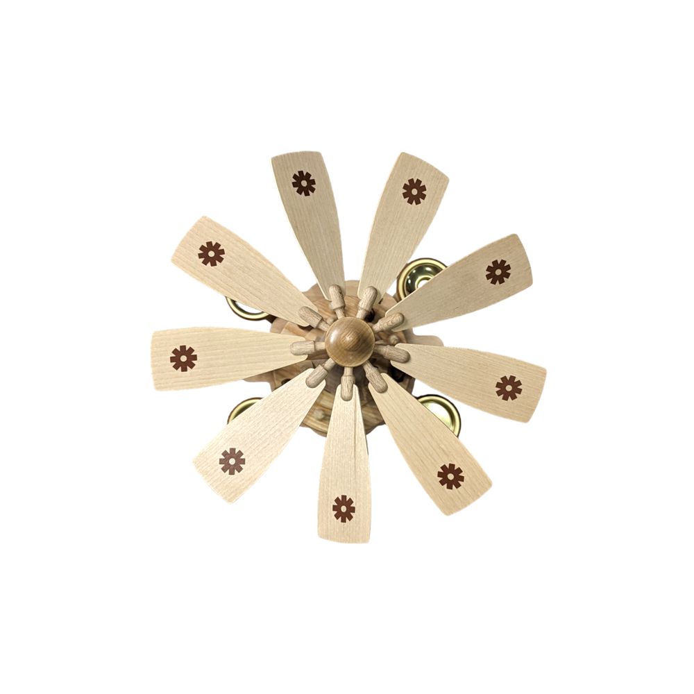 Teelichtpyramide Winterkinder – Bild 5