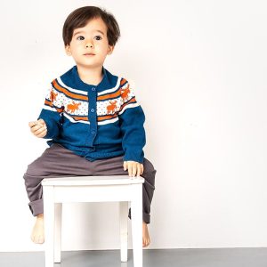 Bio Baby Strickjacke Rentier, Maxim von sense organic