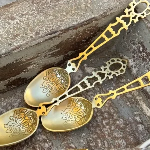 Löffel Nilla messing