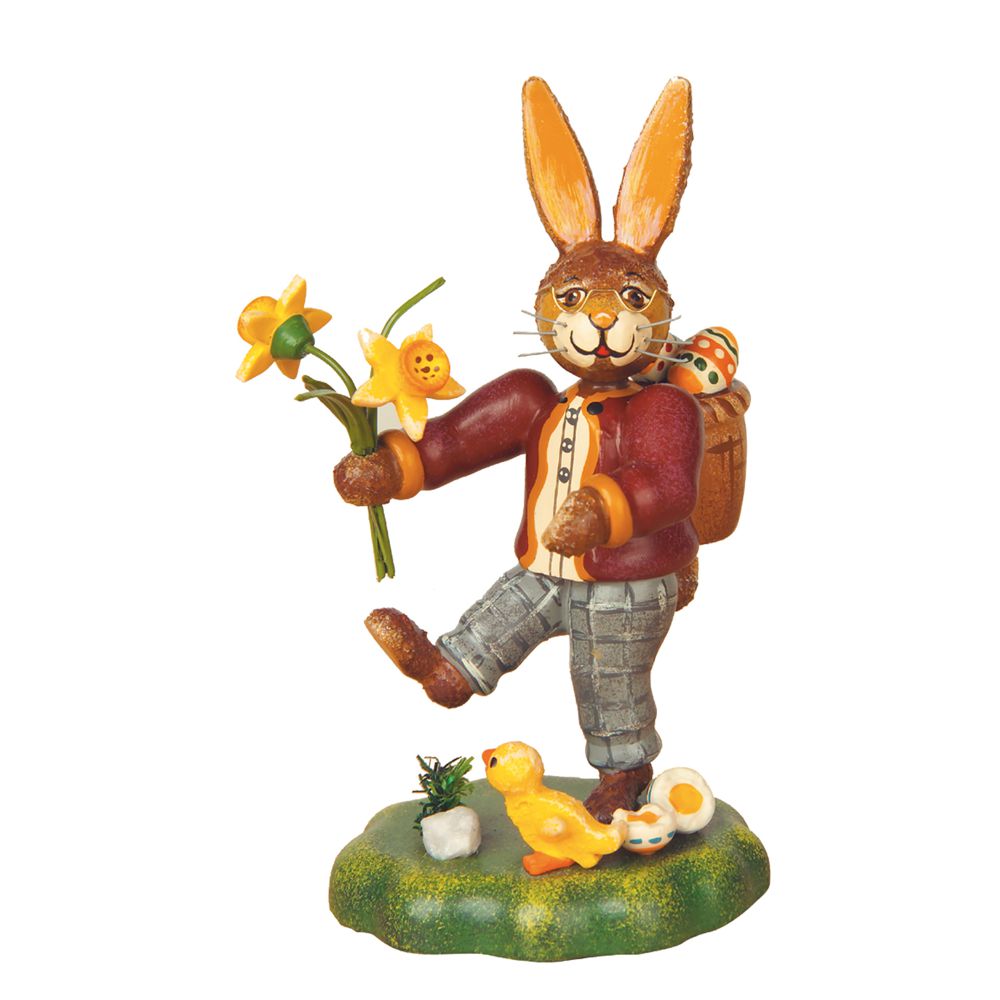Hubrig Sammelfiguren – Hasenvater mit Narzisse – Bild 2