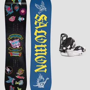 Salomon Grail+Goodtime Black Xs 2024 Snowboard-Set uni