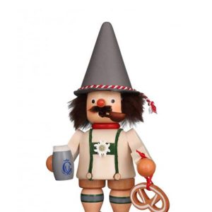 Räuchermann Bayer mit Brezel und Bierkrug