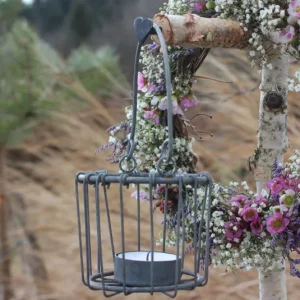 Teelicht, Windlicht zum Hängen Sten