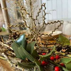 Perlenstern gold/messing