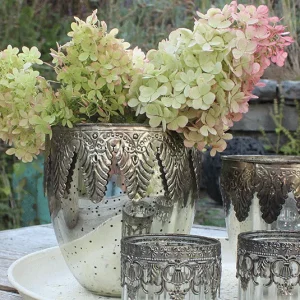 Übertopf, Windlicht Sparkling