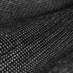 Sandkastennetz, 4m x 4m, schwarz, mit eingenähtem Gummizug