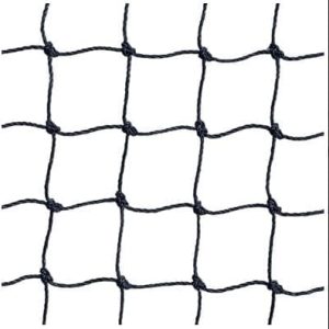 Netz mit Randleine, Maschenweite 25mm, 1m x 16m, Schwarz