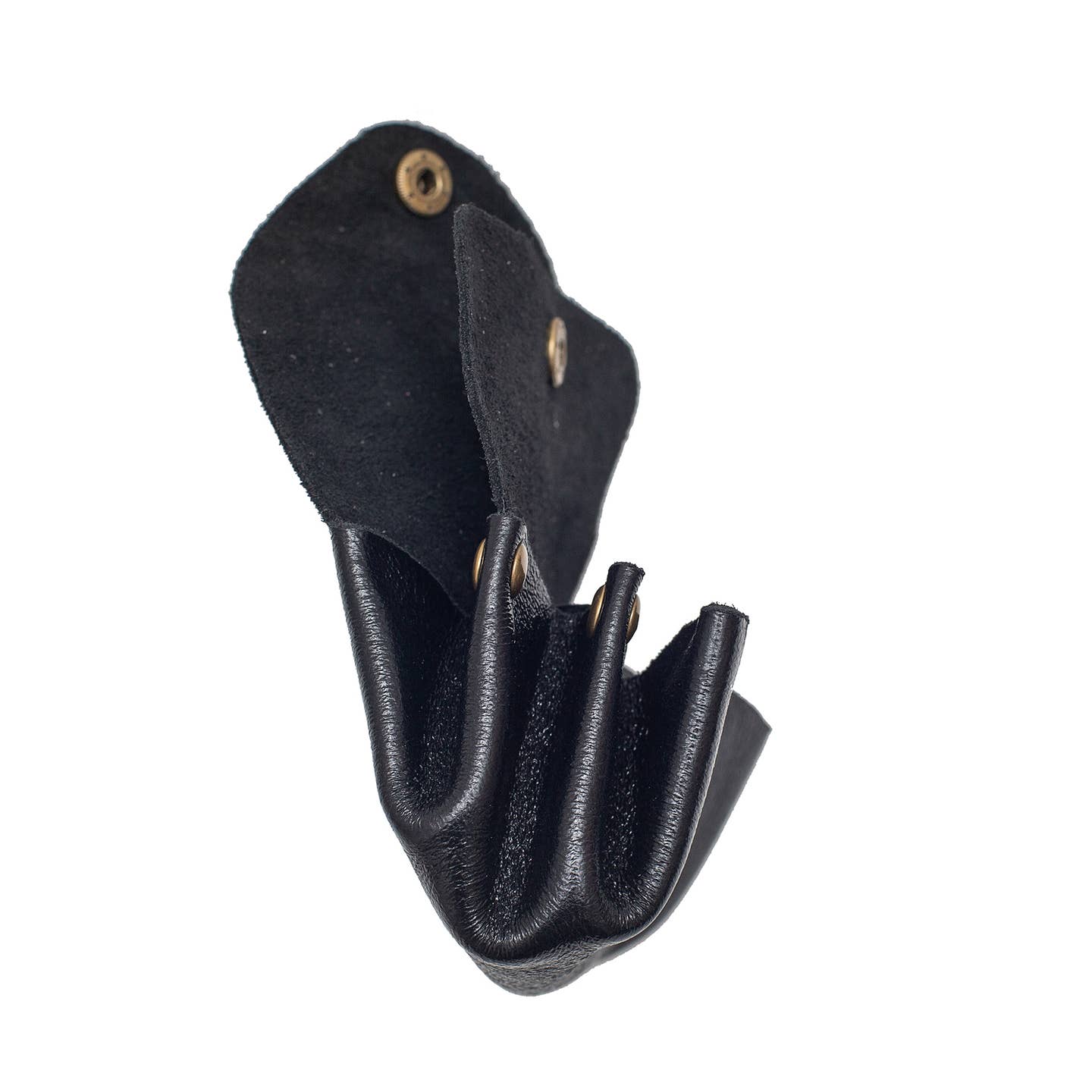 Kleine Lederwaren SUZIE METAL schwarz von Cherry Paris – Bild 5