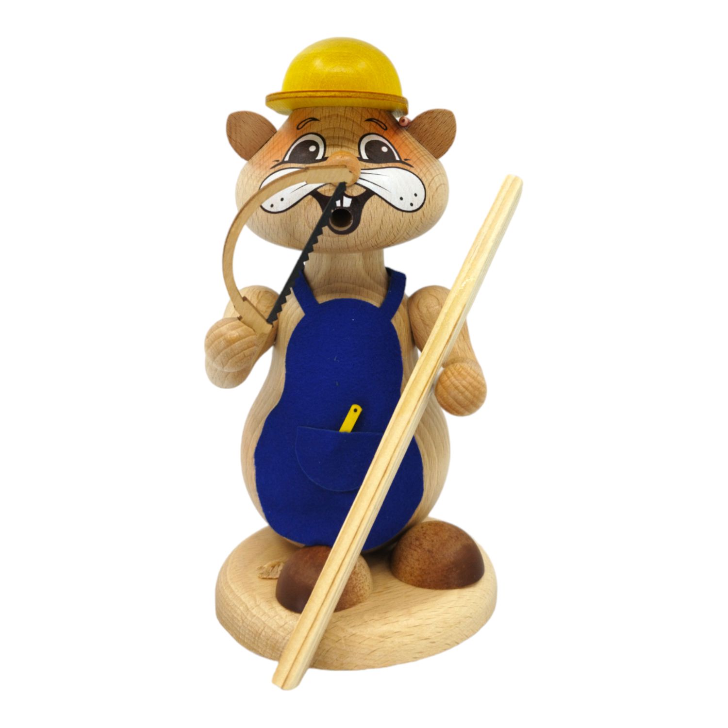 Räucherfigur Hamster Handwerker – Bild 2