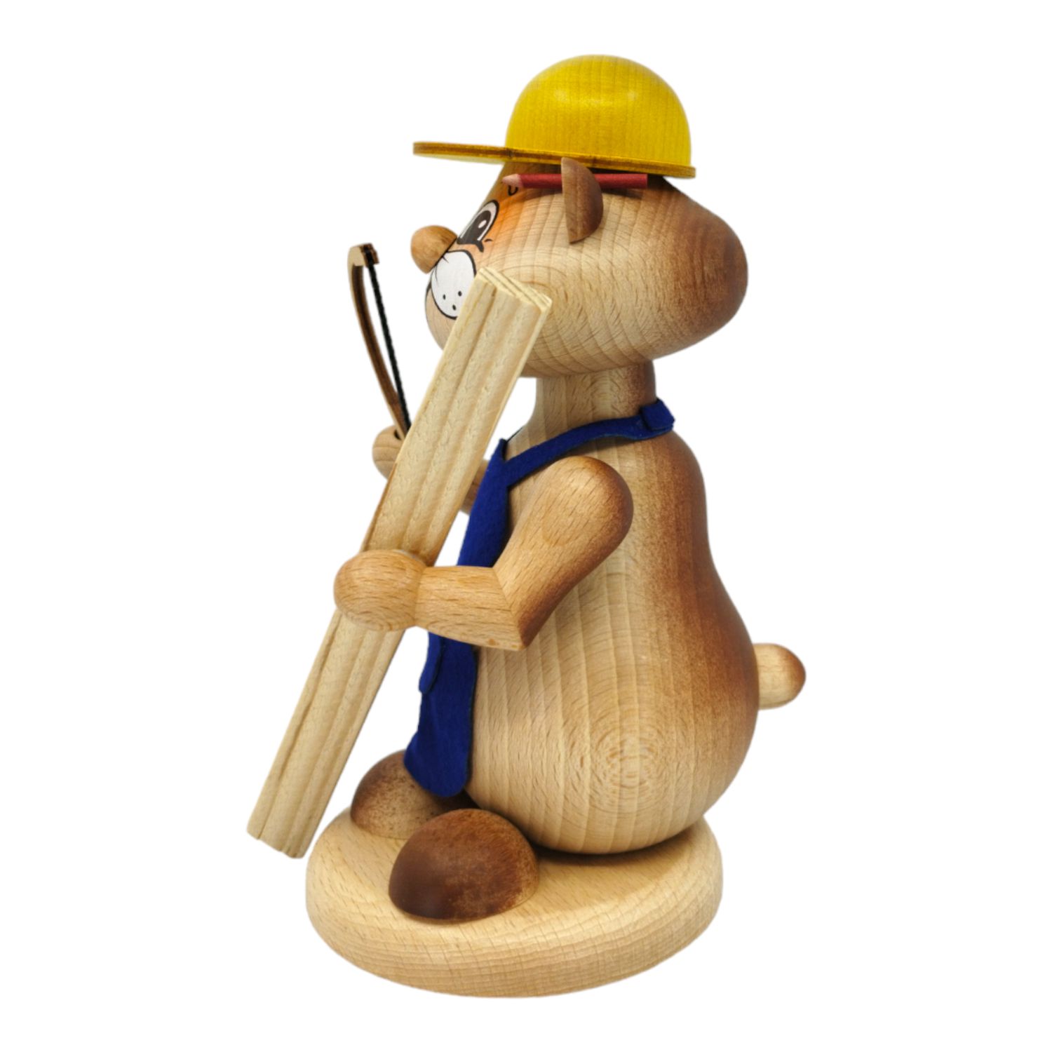 Räucherfigur Hamster Handwerker – Bild 4