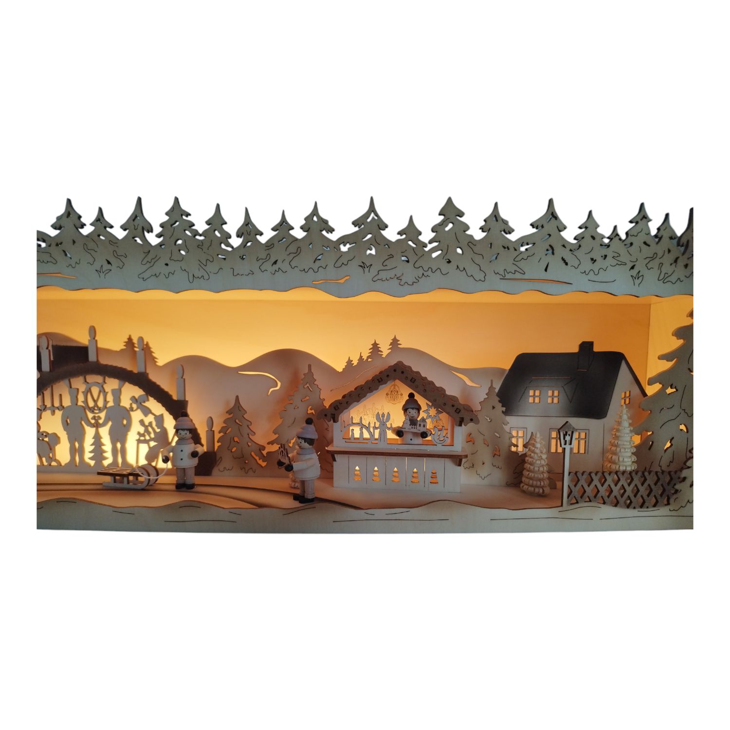 Panorama Schwibbogen Erhöhung, Weihnachtsidyll – Bild 3