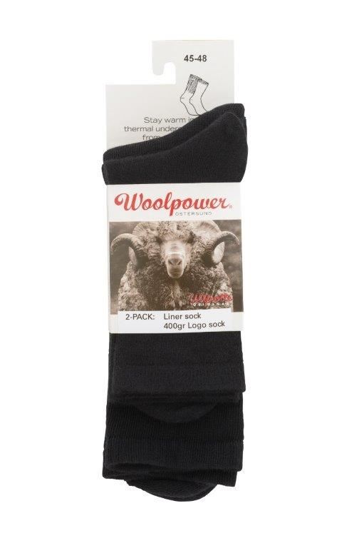 Woolpower wandelsokken 2-pack Classic Logo + Liner – Bild 9
