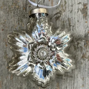 Sternanhänger silber mit Kristallen