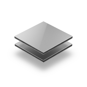 Alupanel Silber 3 mm RAL 9006