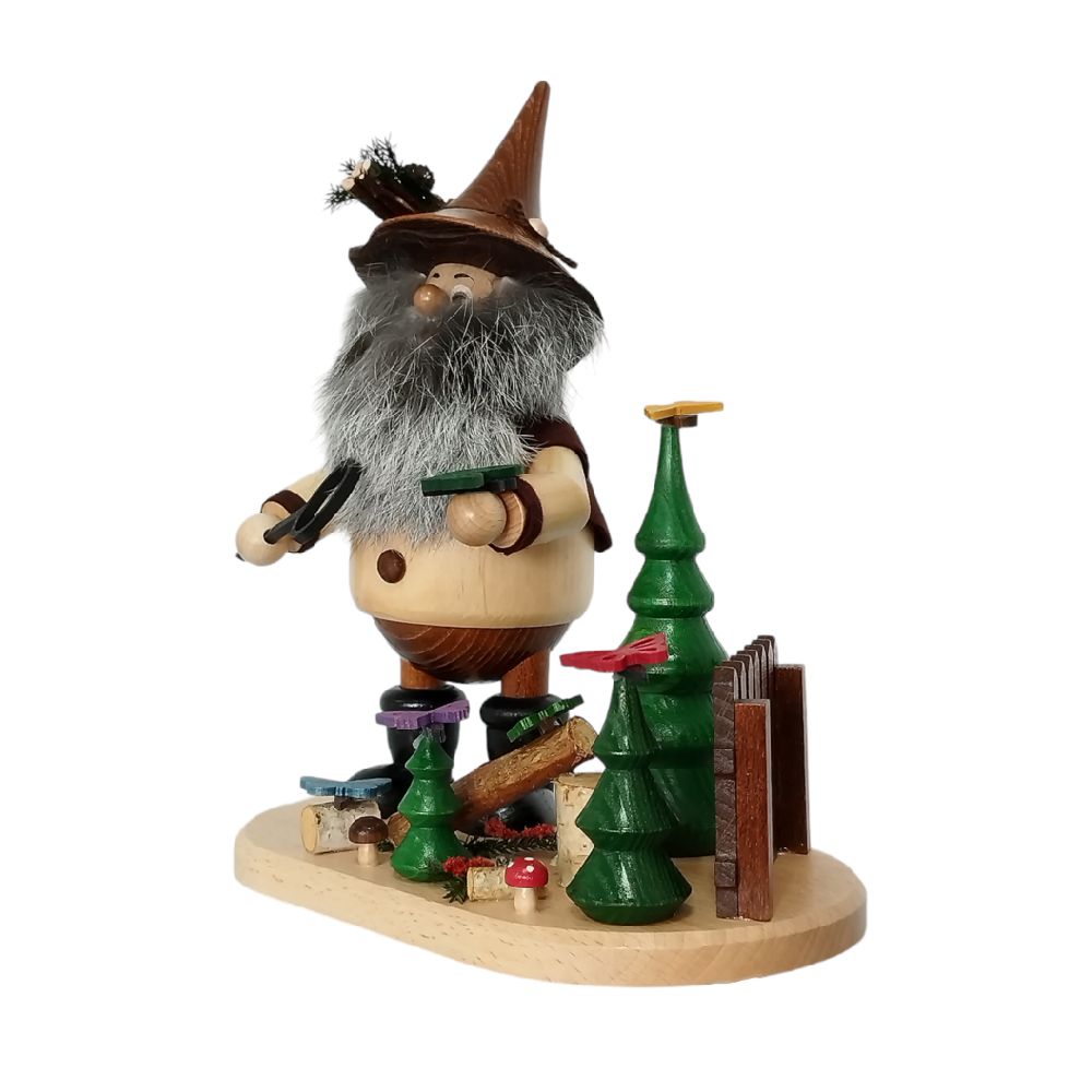 Räuchermann Waldwichtel Schmetterlingsfreund – Bild 3