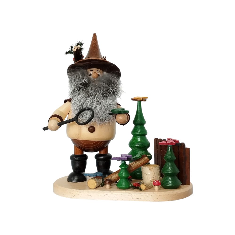 Räuchermann Waldwichtel Schmetterlingsfreund – Bild 2