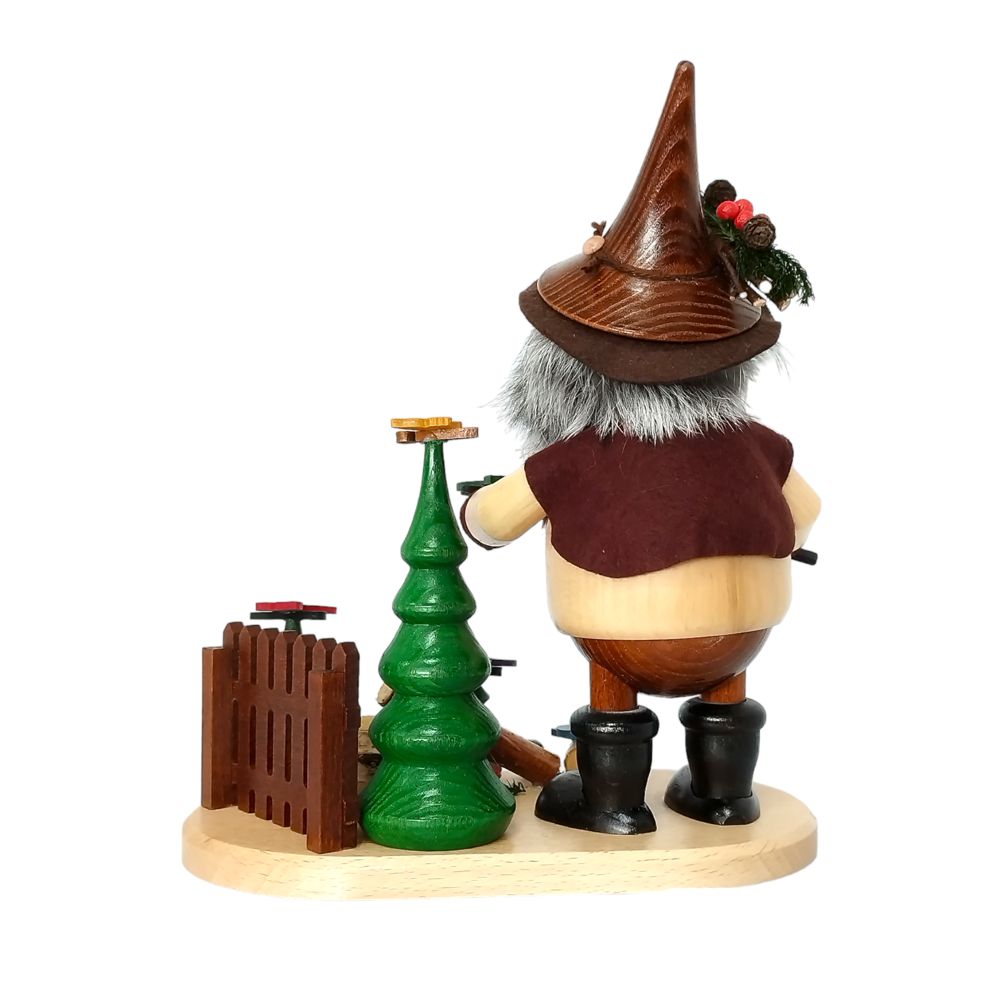 Räuchermann Waldwichtel Schmetterlingsfreund – Bild 6