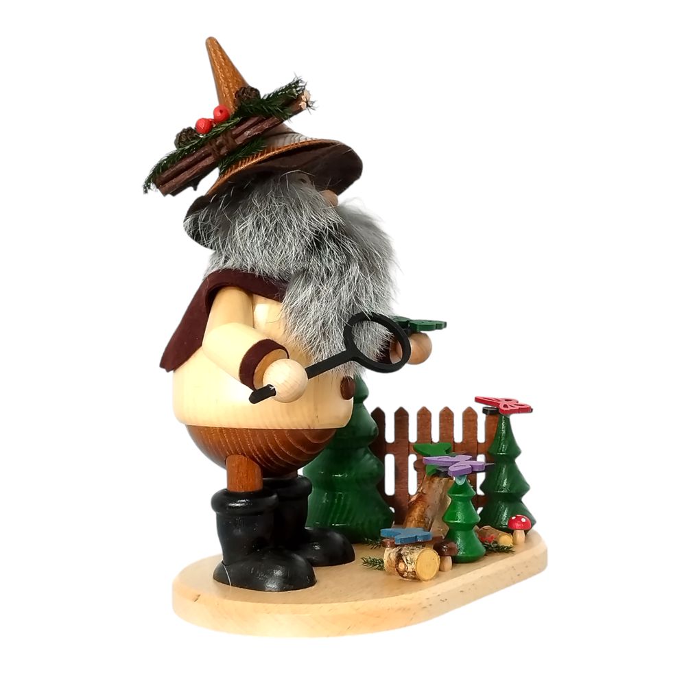 Räuchermann Waldwichtel Schmetterlingsfreund – Bild 9