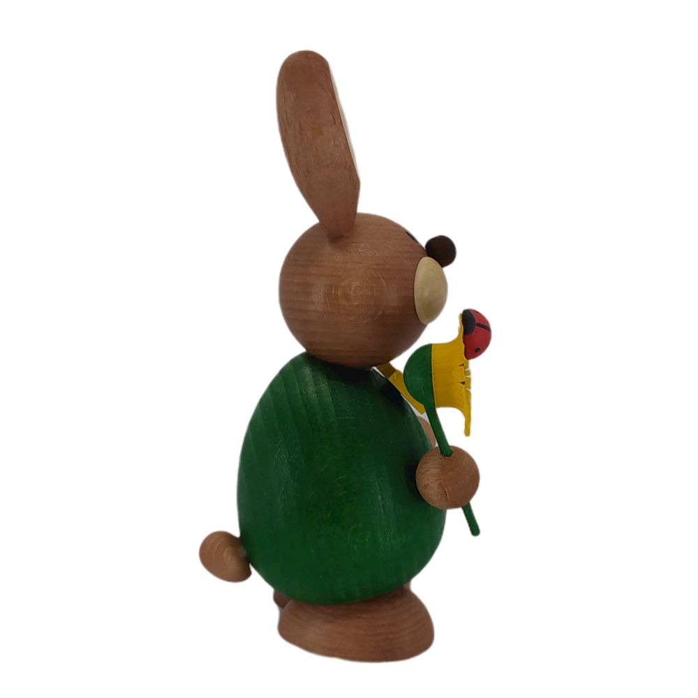 Osterhase stehend mit Sonnenblume – Bild 5