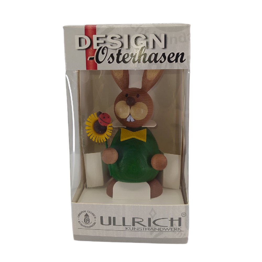 Osterhase stehend mit Sonnenblume – Bild 6