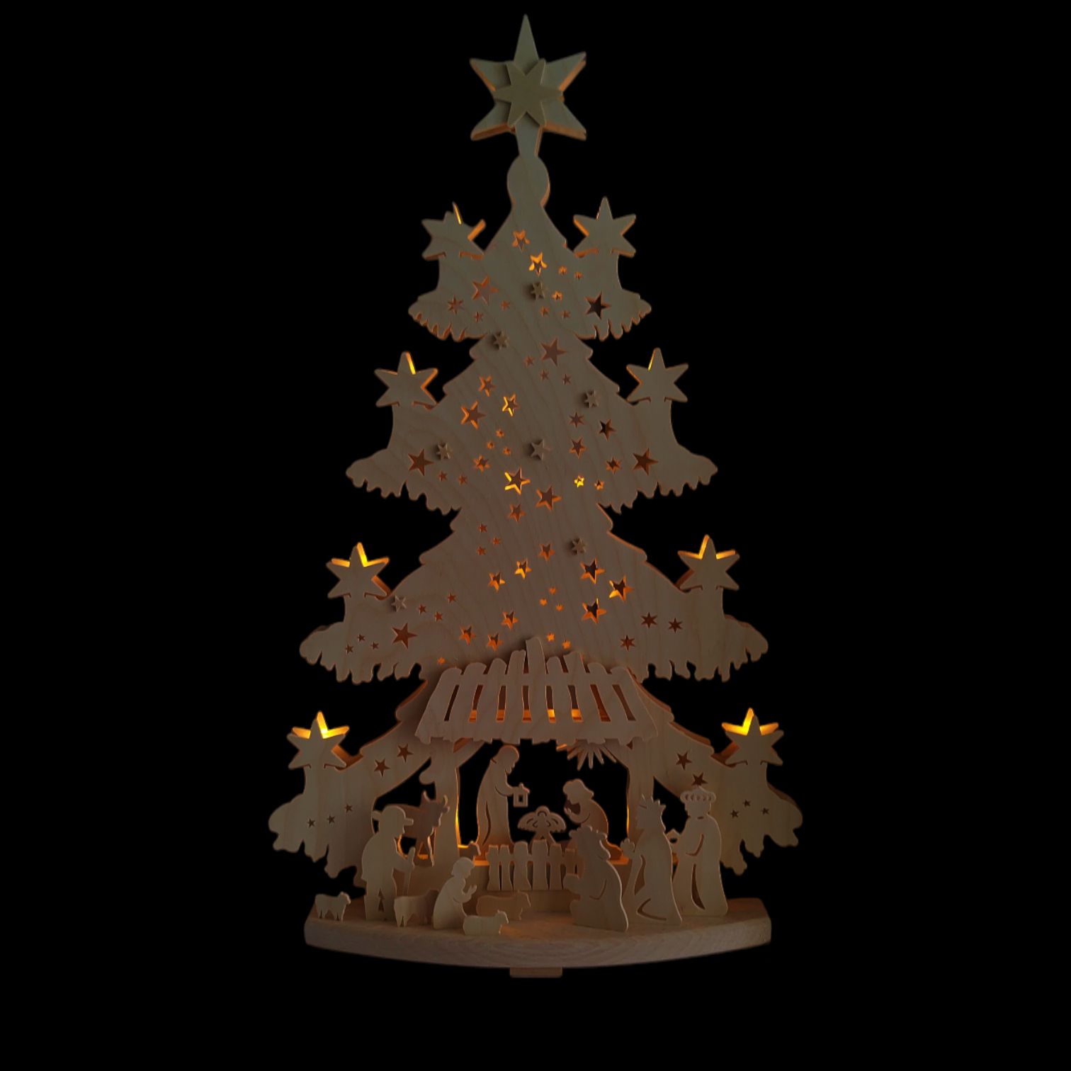 Lichtertanne Christuskind, elektrisch – Bild 3