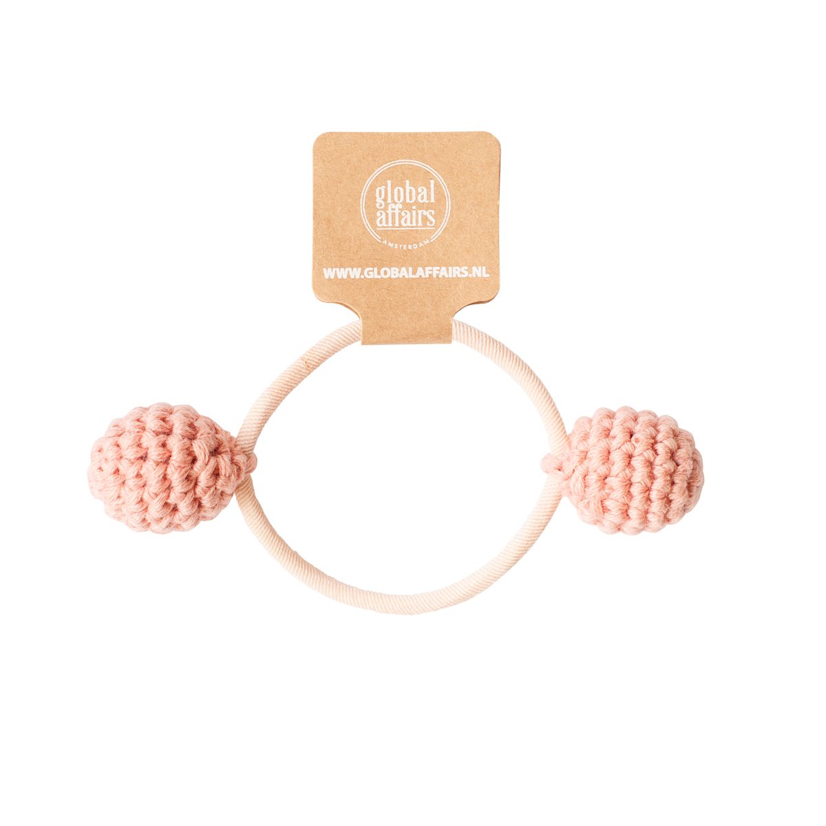 Haargummi Häkelkugel Pink von Global Affairs – Bild 4