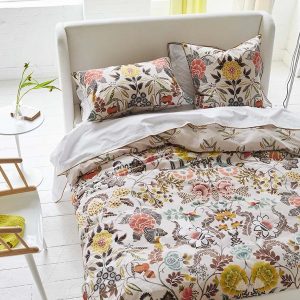 DESIGNERS GUILD Bettwäsche BROCART DECORATIF SEPIA, Bettbezug 240 x 240 (Schweizer Größe)