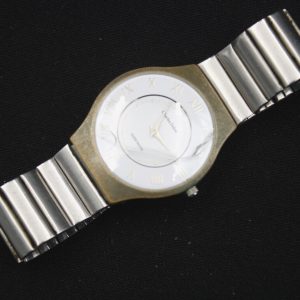 Charles Delon Paper Watch Uhr Handaufzug silber wasserdicht China Made Vintage