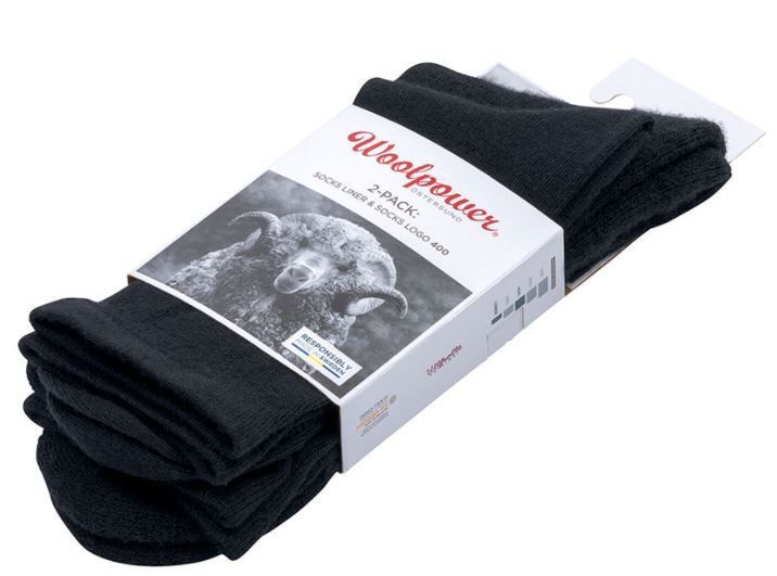 Woolpower wandelsokken 2-pack Classic Logo + Liner – Bild 8