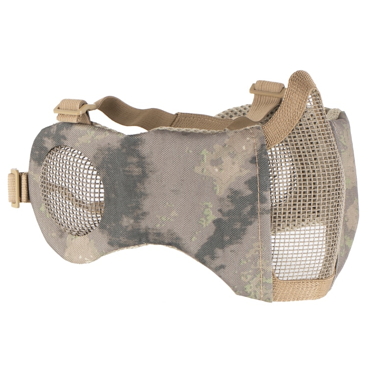 DELTA SIX Airsoft Face Mesh Maske m. Earflaps / Gittermaske (versch. Farben) – Bild 7