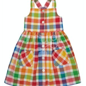 Bio Kariertes  Kleid Abigail