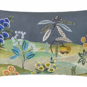 DESIGNERS GUILD Bettwäsche BROCART DECORATIF INDIGO, Kissenbezug 50 x 70