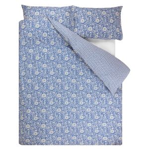 DESIGNERS GUILD Bettwäsche SHAQUI PORCELAIN, 140 x 200, 70 x 90 (österreichische Größe)