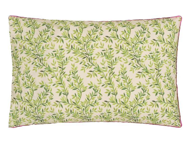 DESIGNERS GUILD Bettwäsche IKEBANA DAMASK FUCHSIA, Kissenbezug 40 x 80 – Bild 3