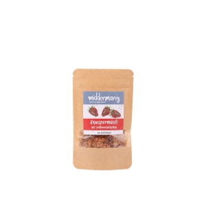 Knuspermüsli mit Erdbeerstückchen – Probiergröße