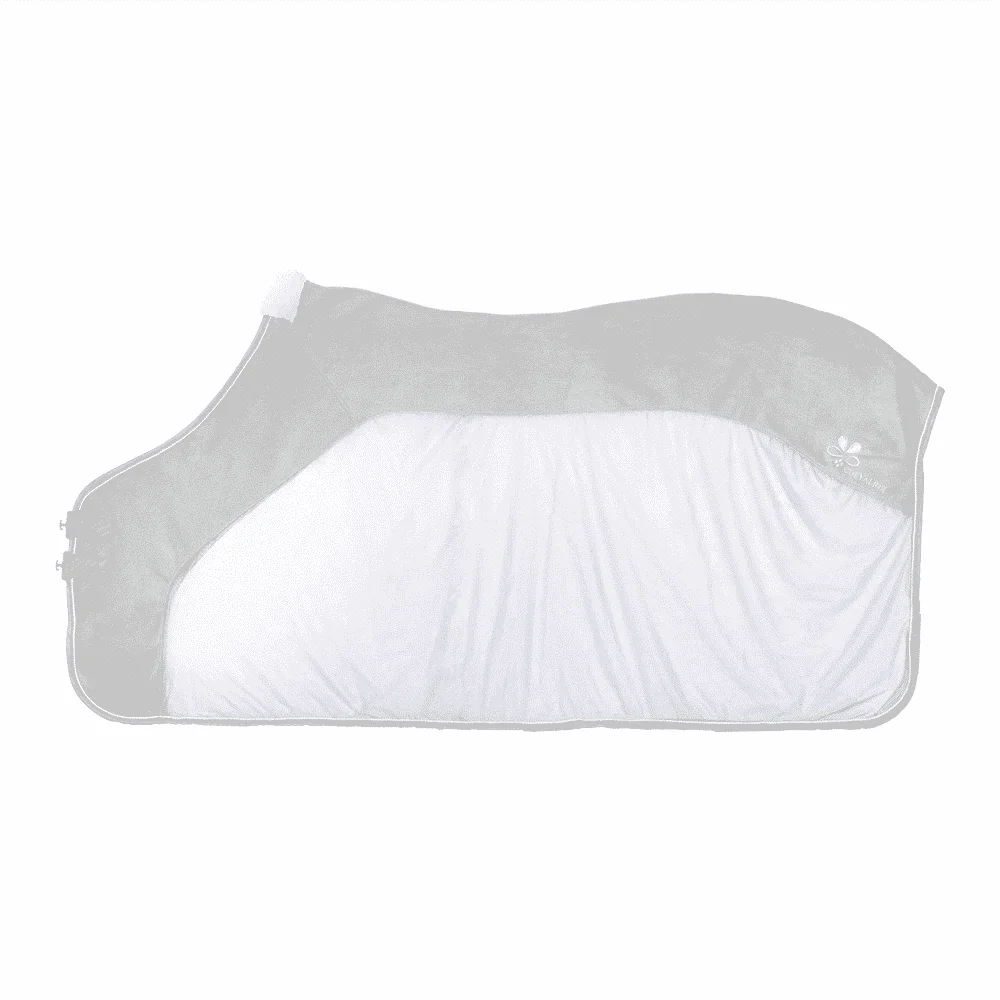 Fliegen- und Transportdecke Silber Silbergrau