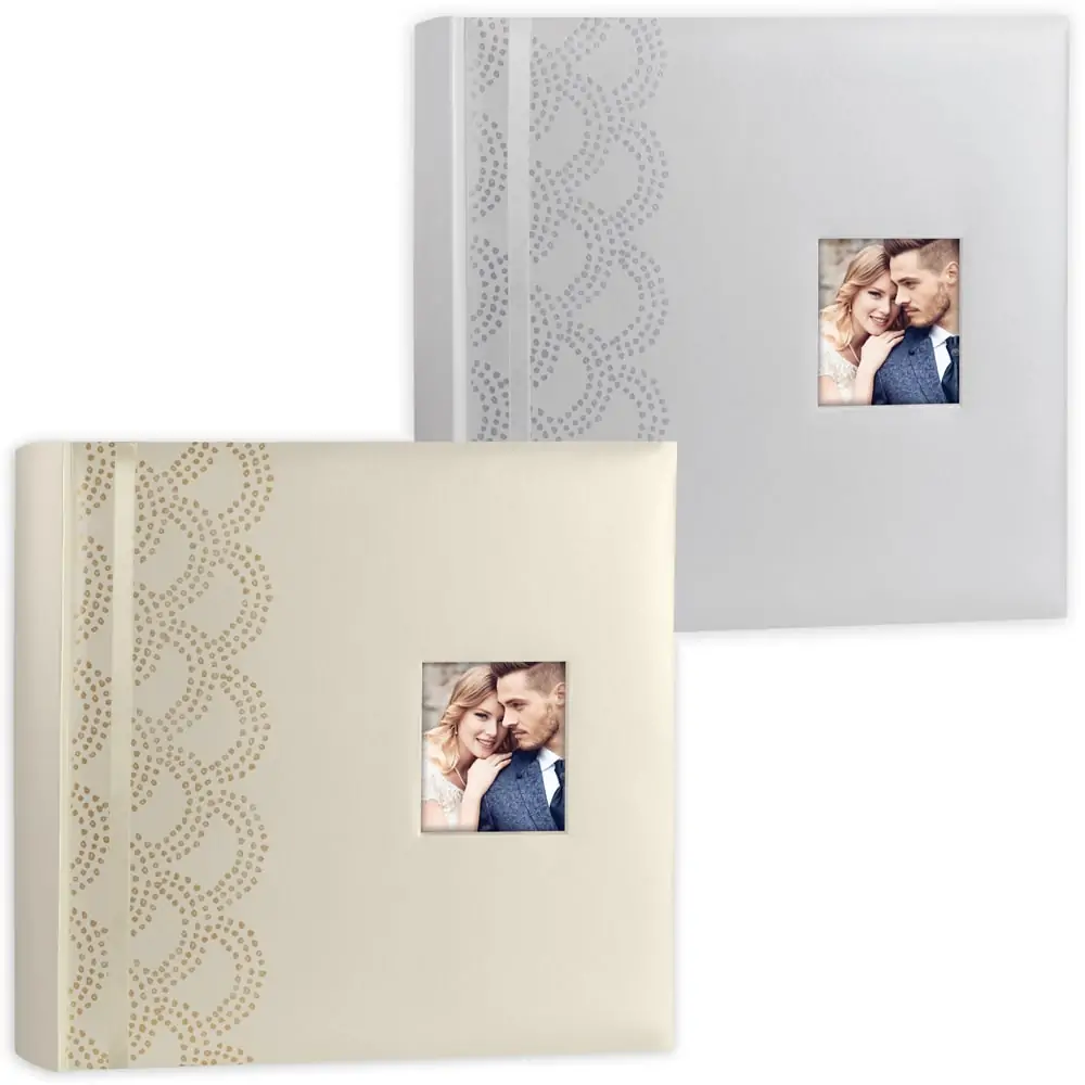 Fotoalben Sammelbücher Pergamin Seiten & Geschenkboxen 32×32 cm 1 Stk 2 Farben – Bild 2